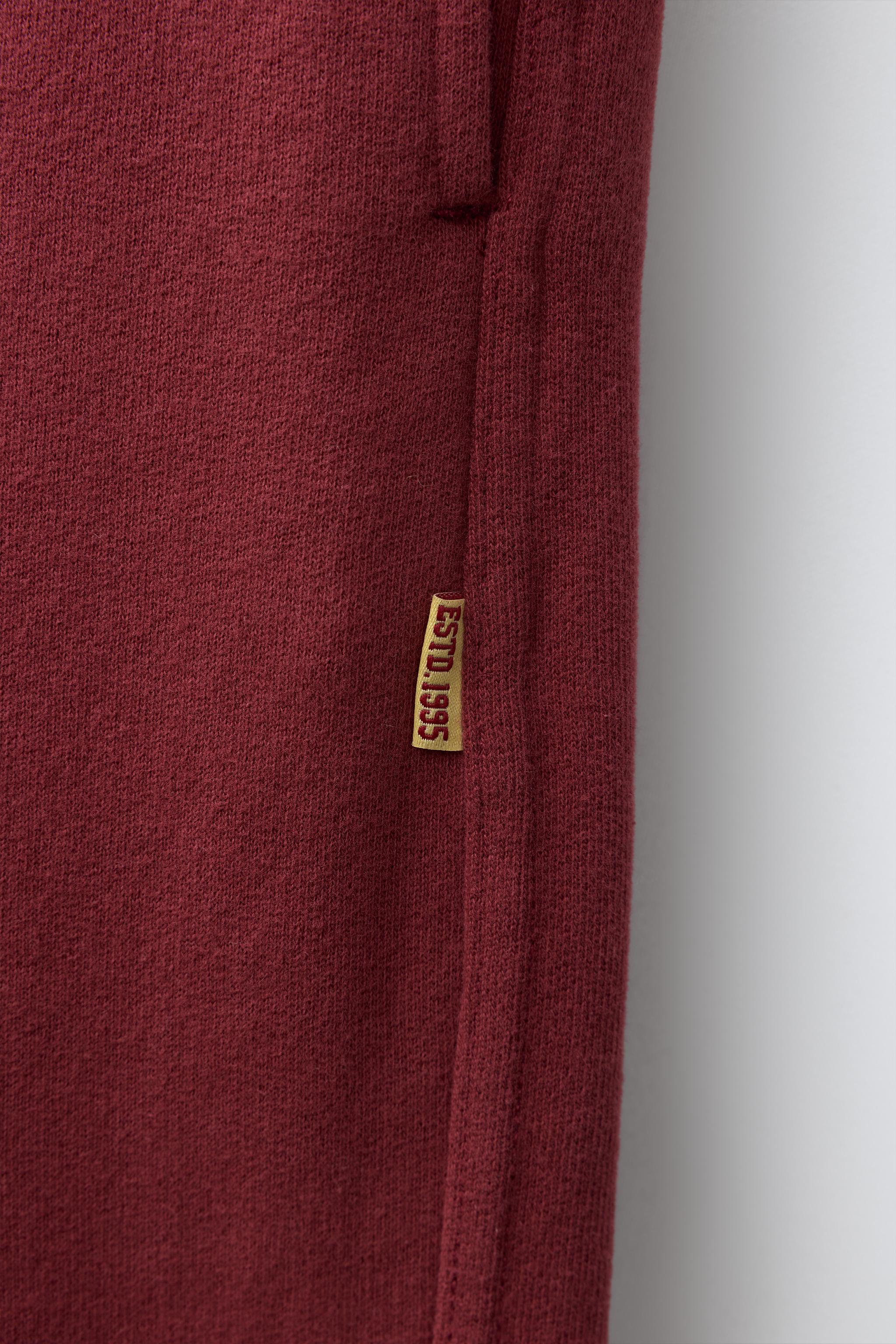 PANTALON JOGGING EN MOLLETON COUPE BARREL